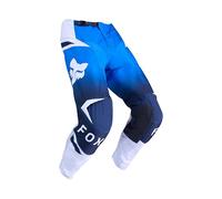 Fox Racing 180 Shield Men's Motocross Pants, Blue, Size 26, 600D Polyester, Leather Knee Panels