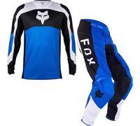 Fox Racing 2024 180 Nitro Motocross Jersey & Pants Blue Kit