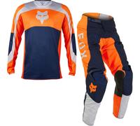 Fox Racing 2024 180 Nitro Motocross Jersey & Pants Fluo Orange Kit