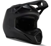 Fox Racing 2024 V1 Matte Black Youth Motocross Helmet