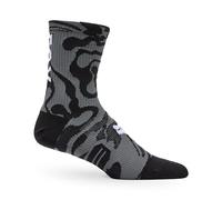 Fox Racing 6" Ranger Sock, Black Frequency, XL