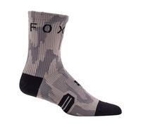 Fox Racing 6" Ranger Sock, Grey/Light Grey Swarmer, S-M