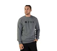 Fox Racing - Absolute Fleece Crew, Fleece, Heather Graphite, 2X