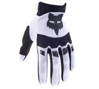 FOX Dirtpaw 2023 Motocross Gloves, black-white, size L