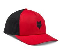 Fox Racing Baseball Cap Fox Head Trucker Flame Red Os, Standard Size
