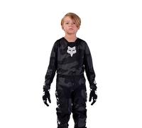 FOX Racing Bluffox Junior 180 BNKR Black Camo Yl Sweatshirt, L