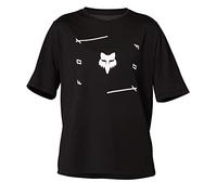 Fox Racing Boys Youth Ranger Drirelease SS Jersey, Veni-Black, M
