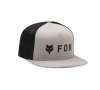 Fox Racing Cap Trucker Snapback Flat Peak Mens Absolute Mesh Grey