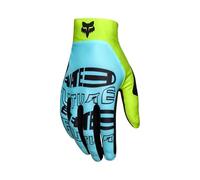 Fox Racing - FLEXAIR GLOVE ELEVATED - Men - Premium Biker Gloves, Superior Ventilation, Gloves, Mountainbike Cycling, Light Blue, M