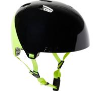 Fox Racing Flight Pro Bicycle Helmet, PRPUS Black/Yellow, Medium