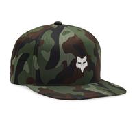 FOX Racing - Fox Head Camo Tech SB Hat - Cap size One Size, olive
