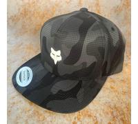 Fox Racing Fox Head Camo Tech Snapback Cap Black Camo