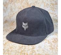 Fox Racing Snapback Hat - Fox Head - One Size - Black/Charcoal