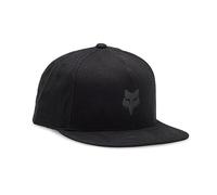 Fox FoxHead Snapback Hat One Size Black/Charcoal