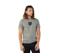 Fox Racing Fox Head Ss Prem Tee, Windbreaker, Men's, Grey, S