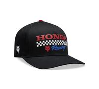 Fox Racing Fox Honda Flexfit Hat Black / Red HRC Baseball Cap 33382