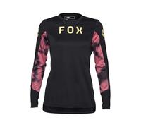 Fox Racing Fox Lady Defend Taunt Women's Long-Sleeved Cycling Jersey XS Black