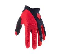 FOX Pawtector Motocross Gloves, black-red, size L for Men