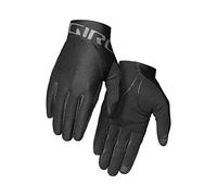 Fox Racing Giro Trixter Cycling Gloves with AX Bolt Fabric and InstaChill Technology, Perforated Microfiber Palm, Slip-On Design for Road and Trail Riding, Color: Black, Size: XS