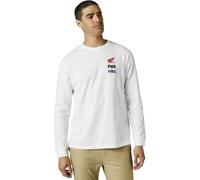 Fox Racing - Honda Wing Long Sleeve Premium Tee,White,M