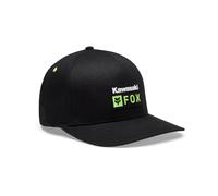 Fox Racing Kawasaki KX Series Flexfit Hat Black / Green Baseball Cap 33383-001
