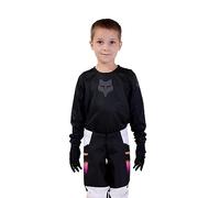 FOX 180 Blackout Kids Motocross Jersey, black, size S
