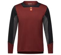FOX Racing - Kid's Defend L/S Jersey - Cycling jersey size L, red