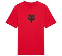 FOX Racing - Kid's Fox Head S/S Tee - T-shirt size L, red