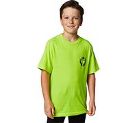 Fox Racing Kids' Nobyl Short Sleeve Tee T-Shirt, Fluorescent Yellow, M