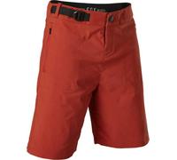 Fox Racing Kids' Youth Ranger Lined Mountain Biking Short, Red Clay, 24
