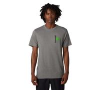Fox Racing Lfs X Kawi Ii Premium Short Sleeve T-shirt Grey S Men