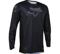 Fox Racing Men's 180 Blackout Motocross Jersey, Black/Black, Small