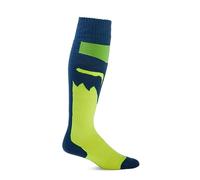 Fox Racing Men's 180 Flora Sock, Blue/Yellow, M