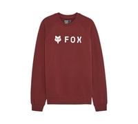 Fox Racing Men's Absolute Fleece Crew, Rust, XXL