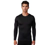 FOX Racing Mens Base Layer - TECBASE LS Shirt (Black)