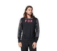 Fox Racing Men's Defend Long Sleeve Jersey Shirt, Black Taunt, XL