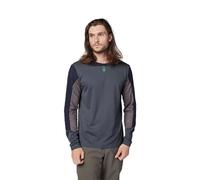 Fox Defend Long Sleeve Jersey in Graphite Mountain Bike MTB Top