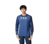 Fox Racing Men's Defend Long Sleeve Jersey Shirt, Indigo Taunt, X-Large