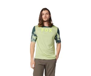 Fox Racing Men's Defend Short Sleeve Jersey Shirt, Pale Green Taunt, X-Large