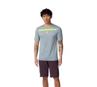 Fox Racing Men's Flexair Aviation Short Sleeve Jersey Shirt, Gunmetal Race, Medium