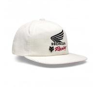 Fox Racing Men's Hat - HONDA Adjustable Cap - White