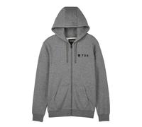 FOX Racing Mens Hoodie - ABSOLUTE Fleece ZIP (Heather Graphite)