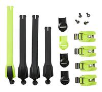 Fox Racing mens INSTINCT BOOT STRAP KIT/BUCKLE/STRAP PASS KIT,Fluorescent Yellow,One Size