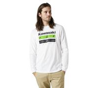 Fox Racing Men's Kawasaki Stripes Long Sleeve Premium Tee T-Shirt (Pack of 1)