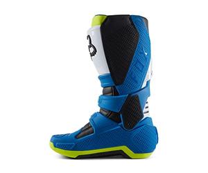 Fox Racing Men's Motion Motocross Dirt Bike Boots, Blue/Yellow, 11