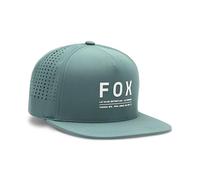 Fox Racing Men's Non Stop Tech Snapback Hat Windbreaker, Pine, Standard Size