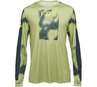 Fox Racing Men's Ranger Long Sleeve Jersey Shirt, Pale Green Taunt, Large