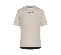 Fox Racing Men's Ranger Wordmark Mountain Bike Short Sleeve Jersey, Chalk, X-Large