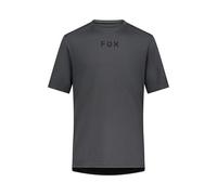 Fox Racing Men's Ranger Wordmark Mountain Bike Short Sleeve Jersey, Dark Shadow, Small