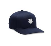 Fox Racing Men's Standard Fox Head TECH Flexfit HAT, Midnight, Small